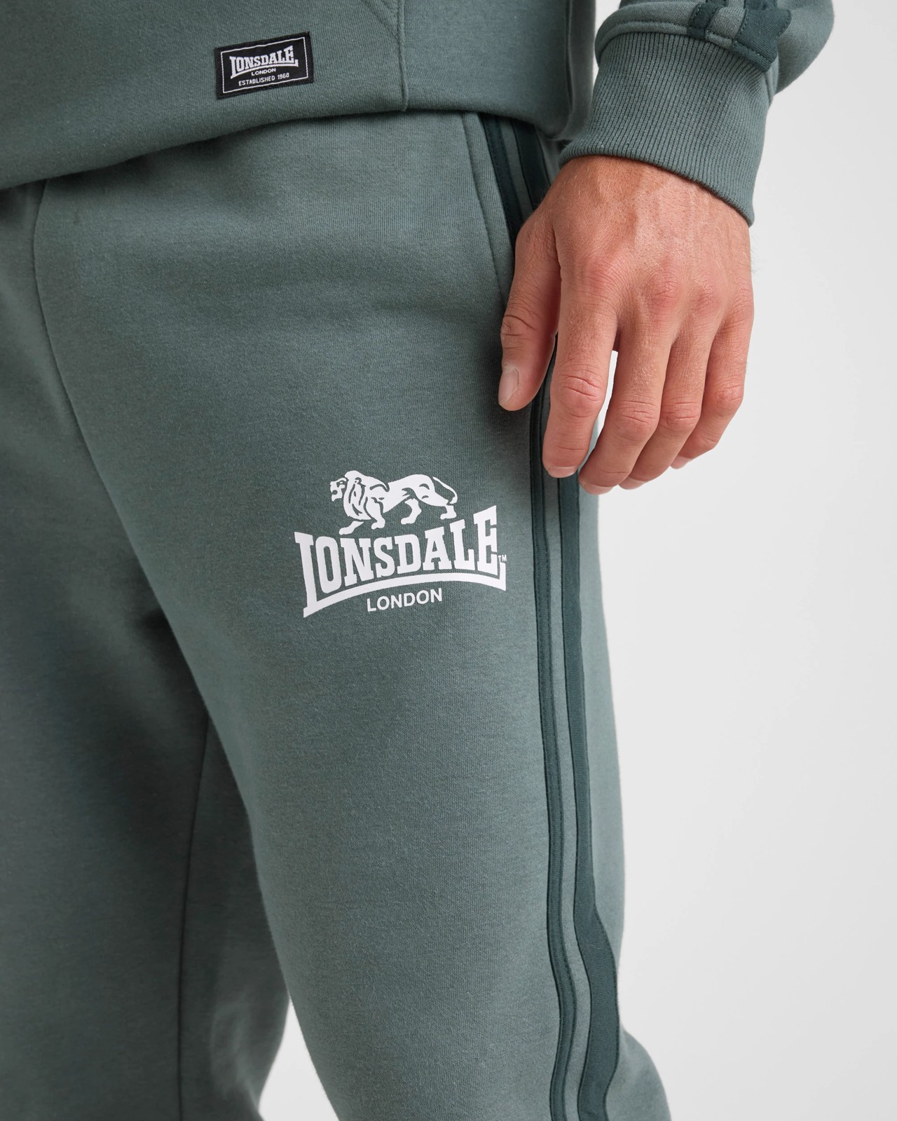 Lonsdale London Trackpants - Kelp Green 3 of 5