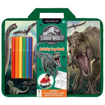 Kaleidoscope Jurassic World Activity Lap Desk - Book