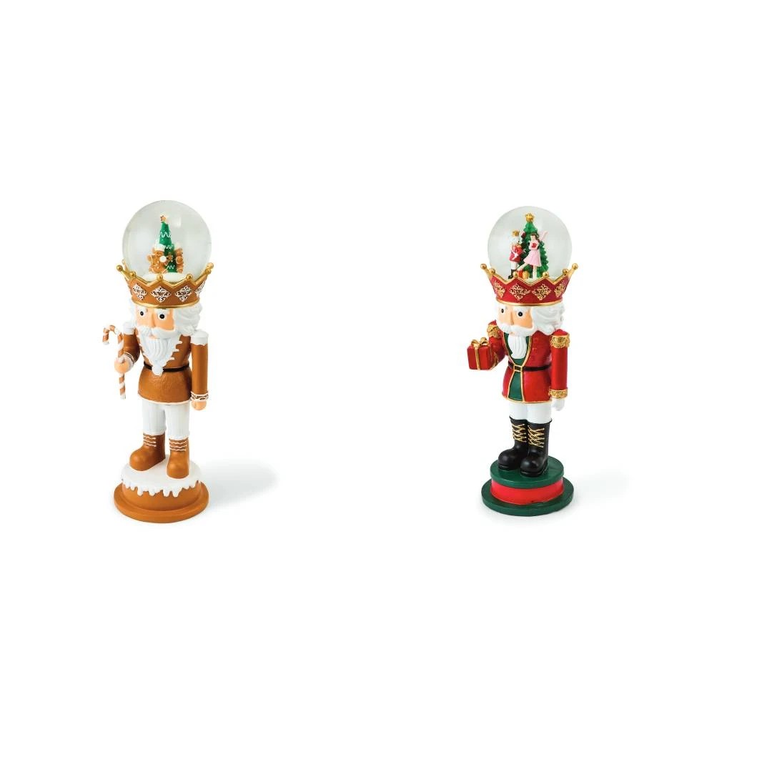 Anko Light and Sound Nutcracker Snow Globe - Assorted 4 of 6