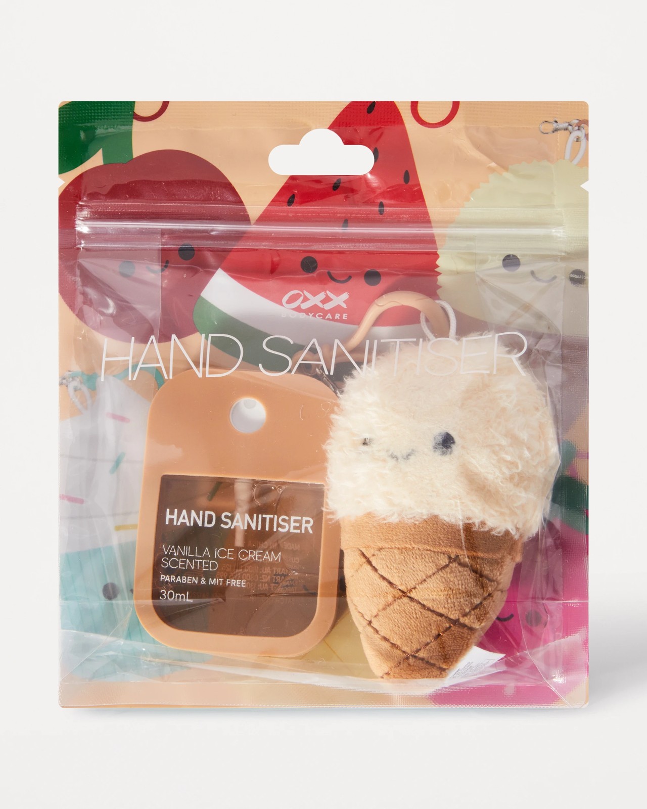 OXX Bodycare Hand Sanitiser with Decoration 30ml - Vanilla Ice Cream Scented 5 of 6