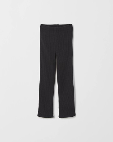 Flare Heavyweight Rib Slub Pants