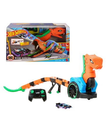 Hot Wheels Let’s Race Slither ‘N Strike RC & 1 Toy Car