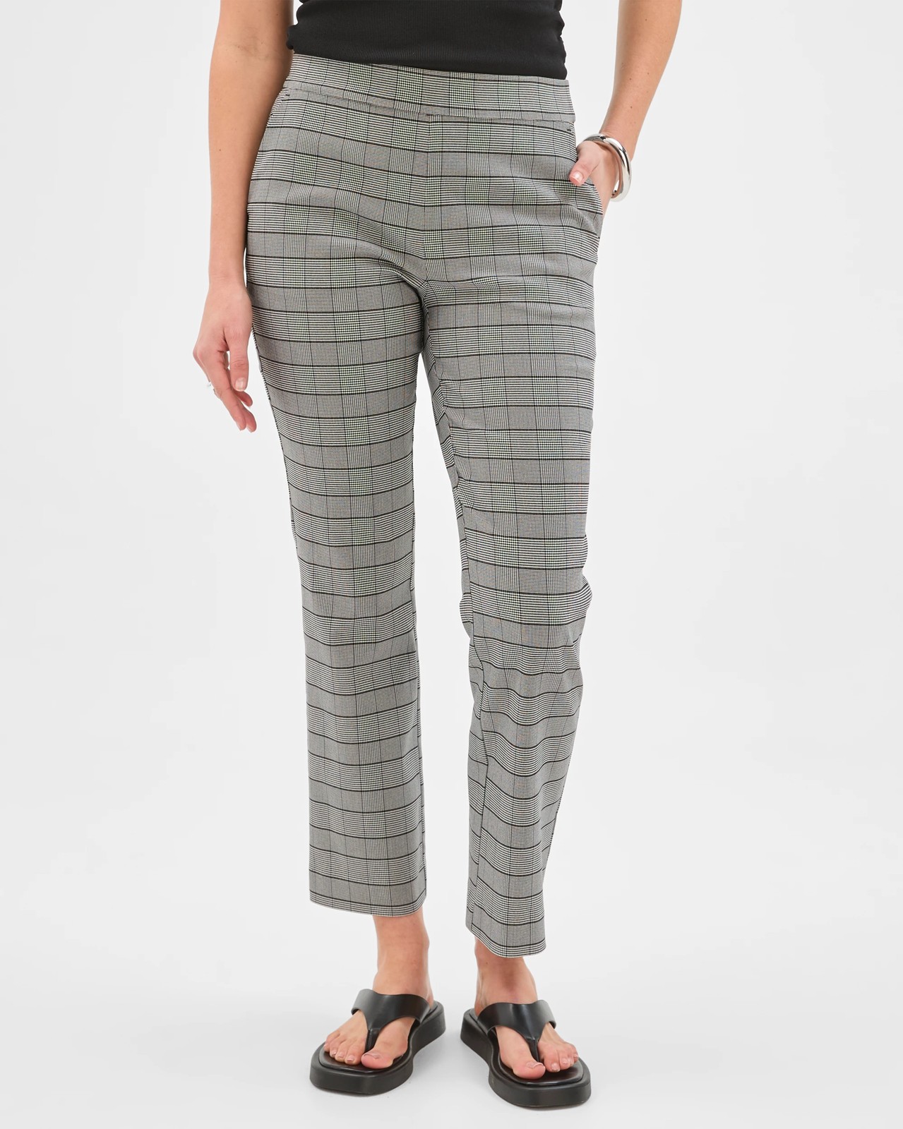 Preview Bengaline Crop Length Kick Flare Pants 5 of 6