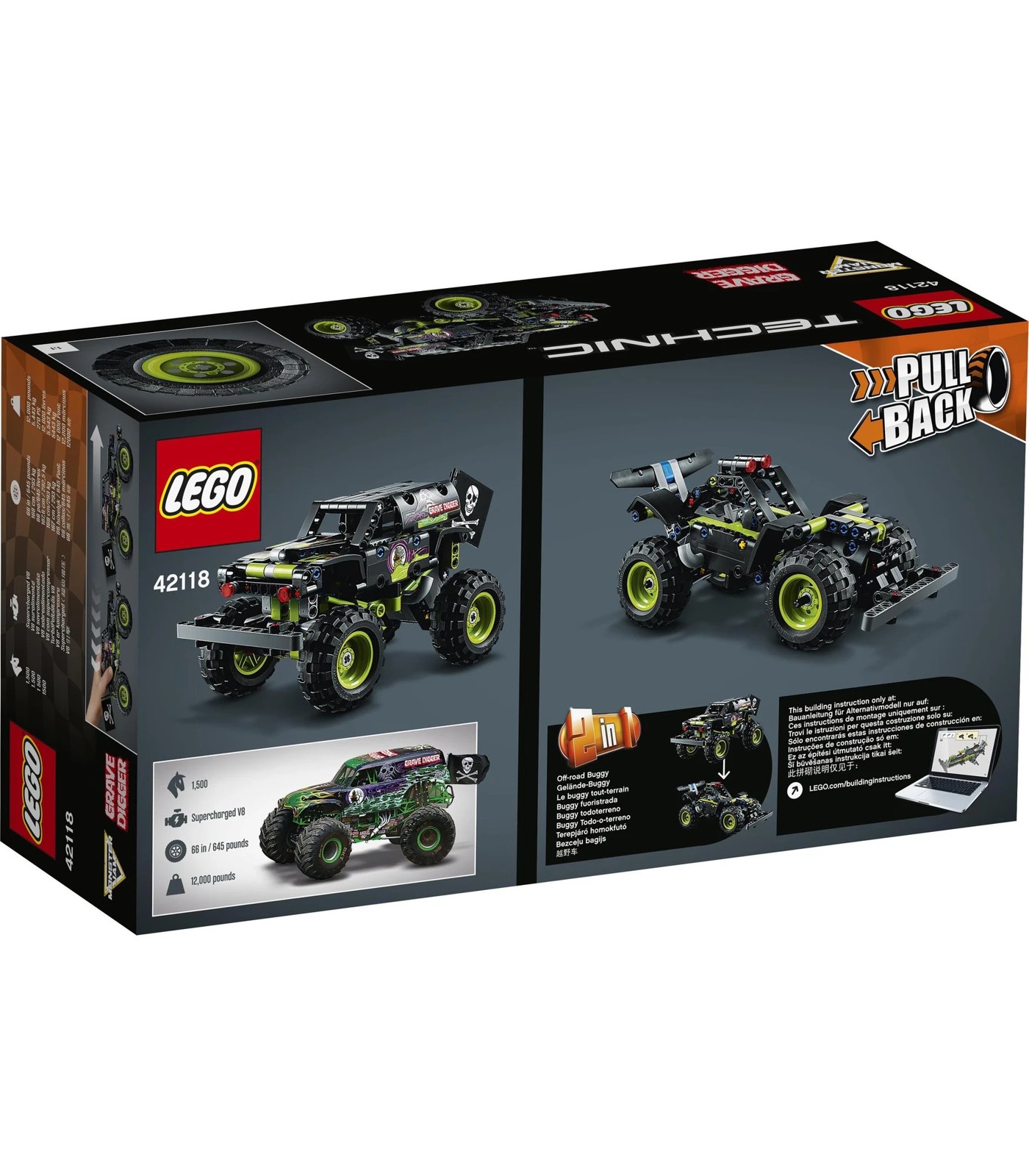 Target lego store monster truck