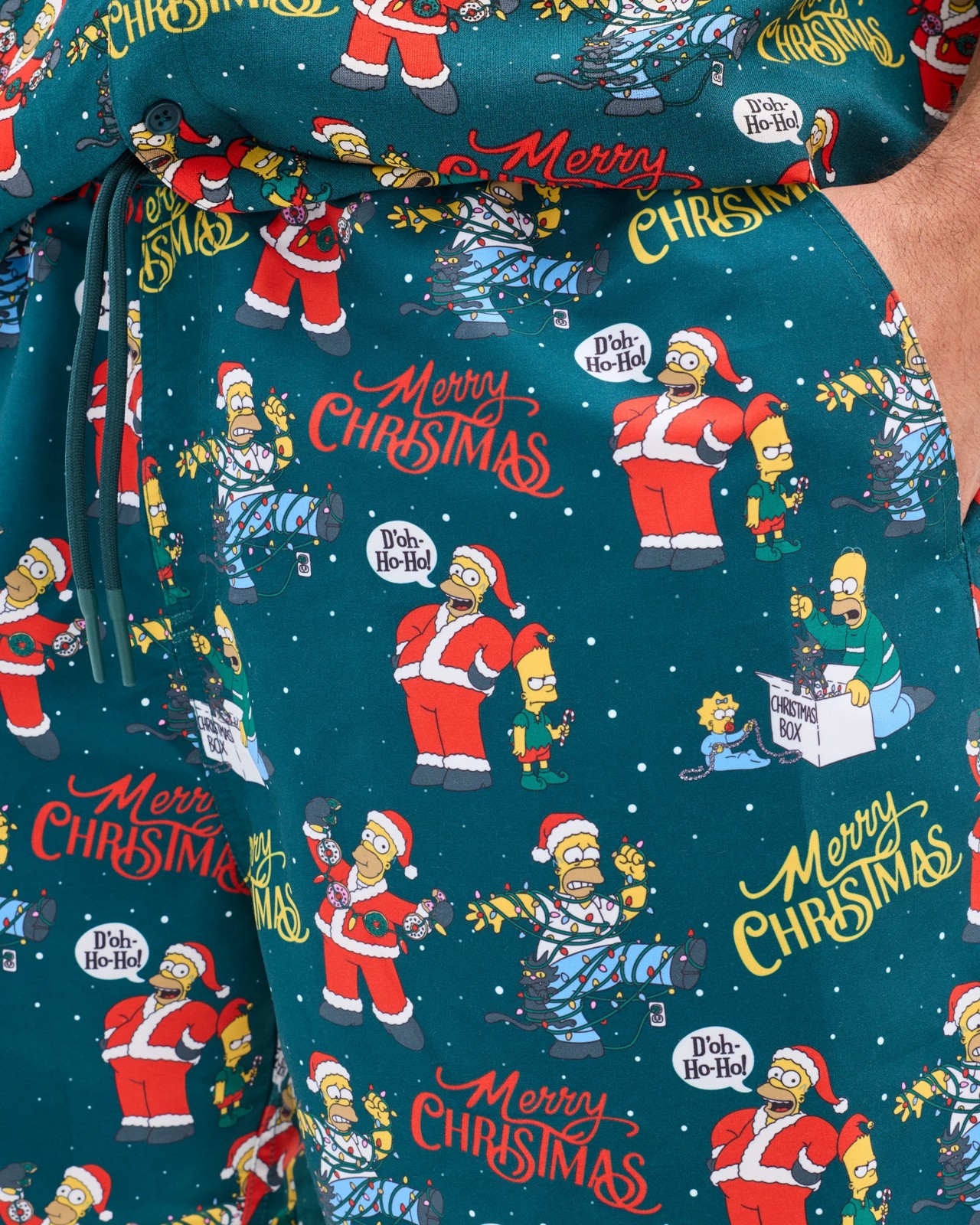 Licensed Simpsons Christmas Shorts 4 of 5
