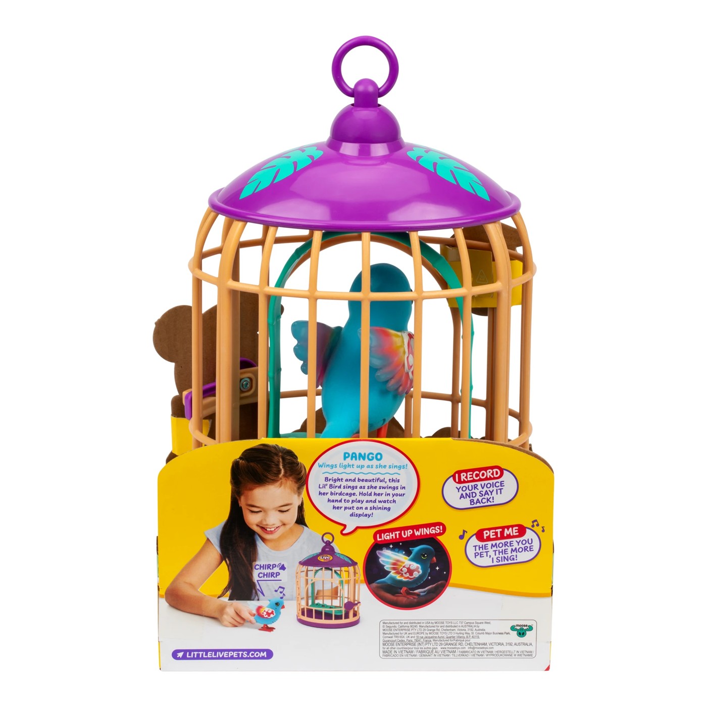 Little Live Pets Lil Bird Cage Tiara Twinkle Target Australia