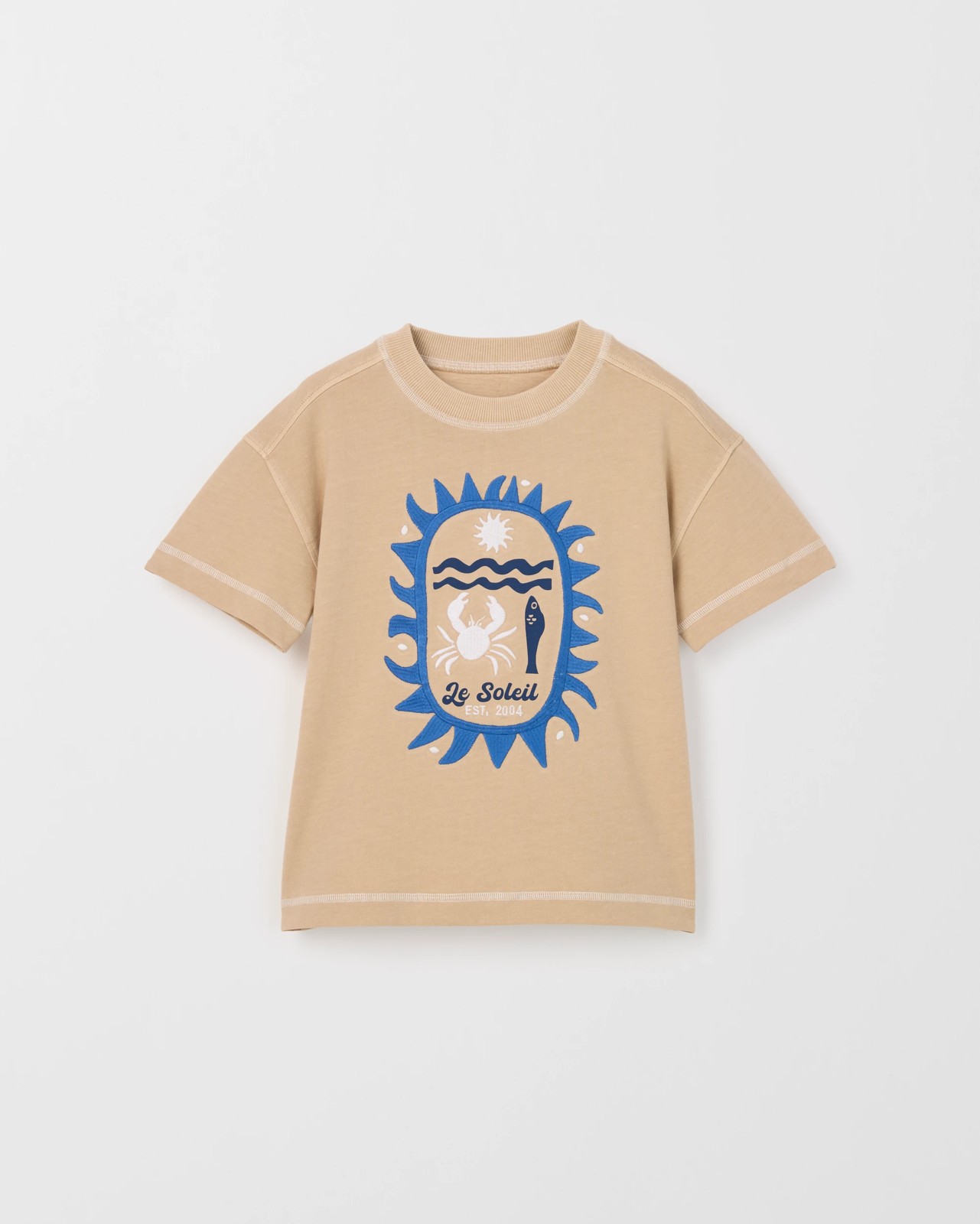 Australian Cotton Oversized T-Shirt - Cement 5 of 6