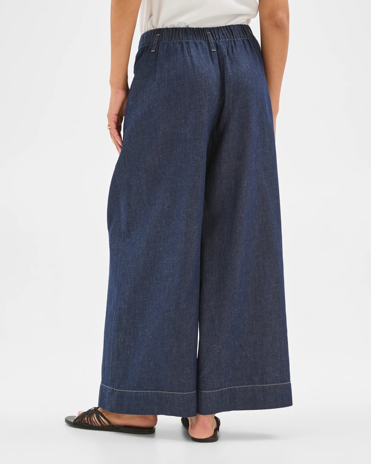 Denim Wide Leg Jeans 6 of 6