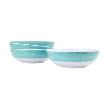 Glazed Look Bowls, Mint 4 Pack - Anko