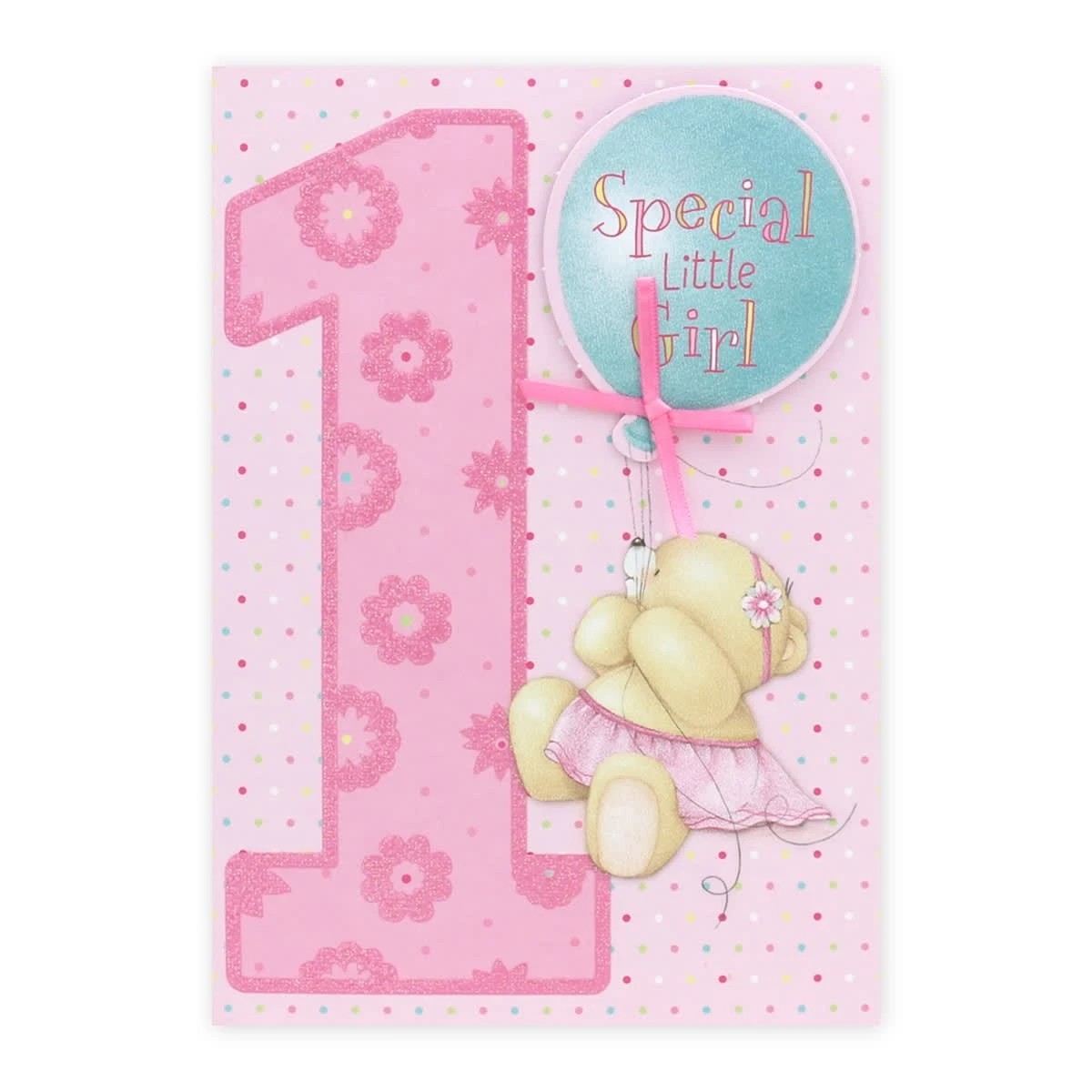 Connections from Hallmark Forever Friends 1st Birthday Card - Special Little Girl 3 of 3