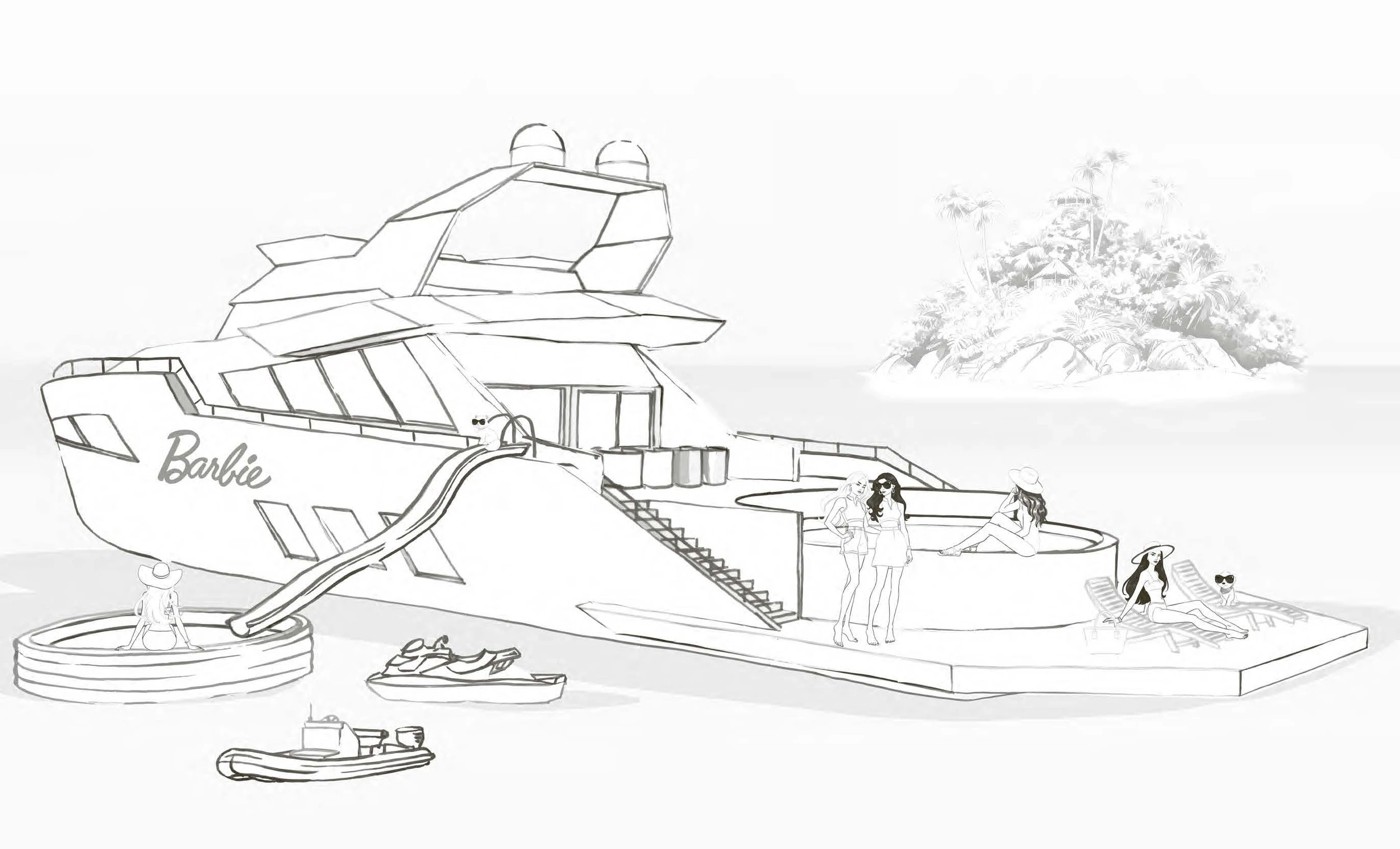 Barbie: Luxe Colouring by Megan Hess - Book 6 of 6