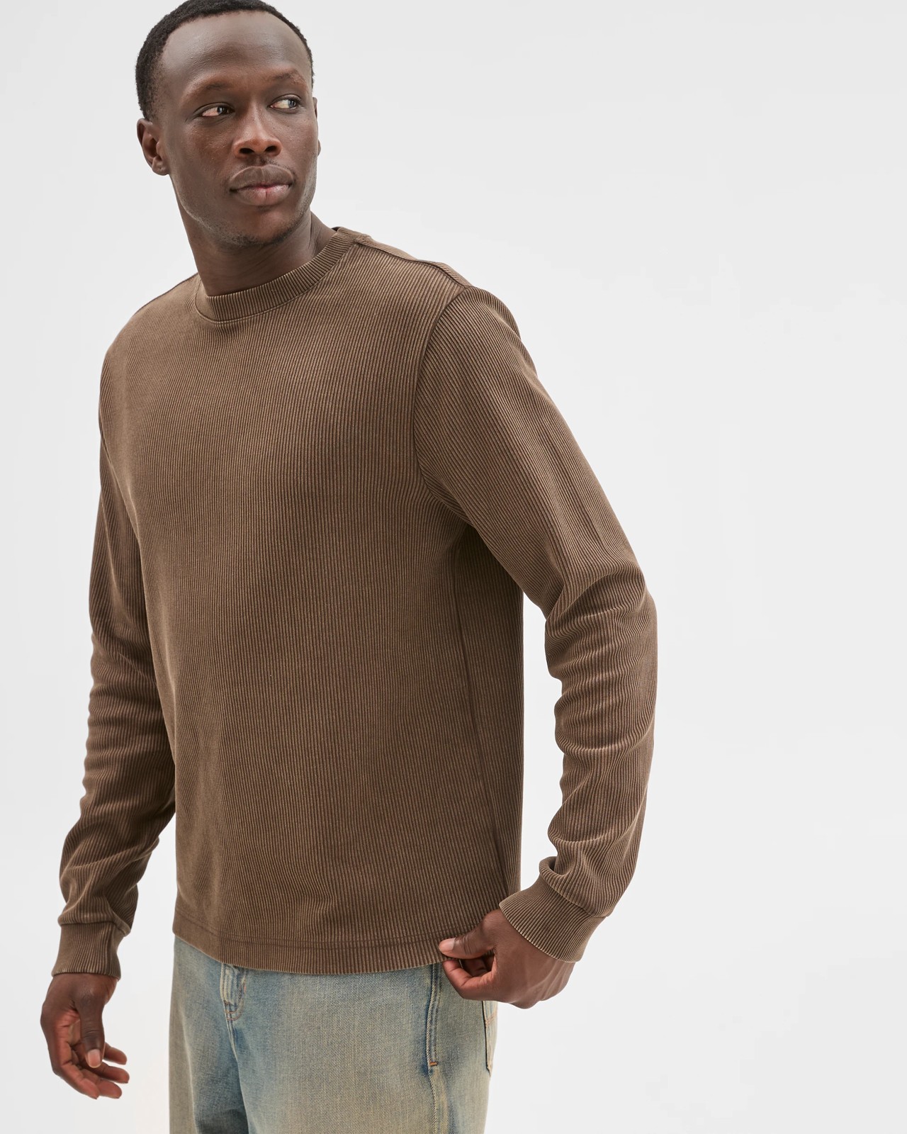 Commons Australian Cotton Relaxed Heavyweight Textured T-Shirt  4 of 6