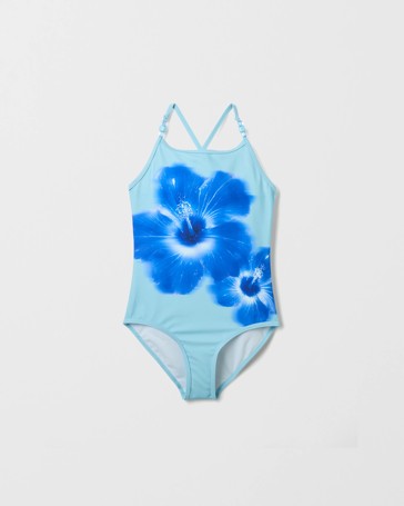 Sleeveless One Piece Swimsuit