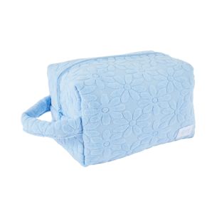 Makeup Bag, Large, Blue - OXX Cosmetics product image
