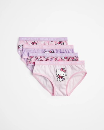 Hello Kitty Girls Briefs 4 Pack