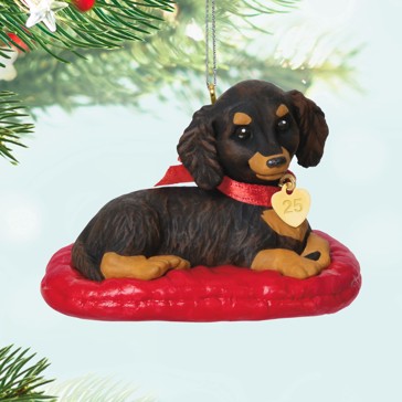 Dashund Puppy Love Keepsake - Hallmark