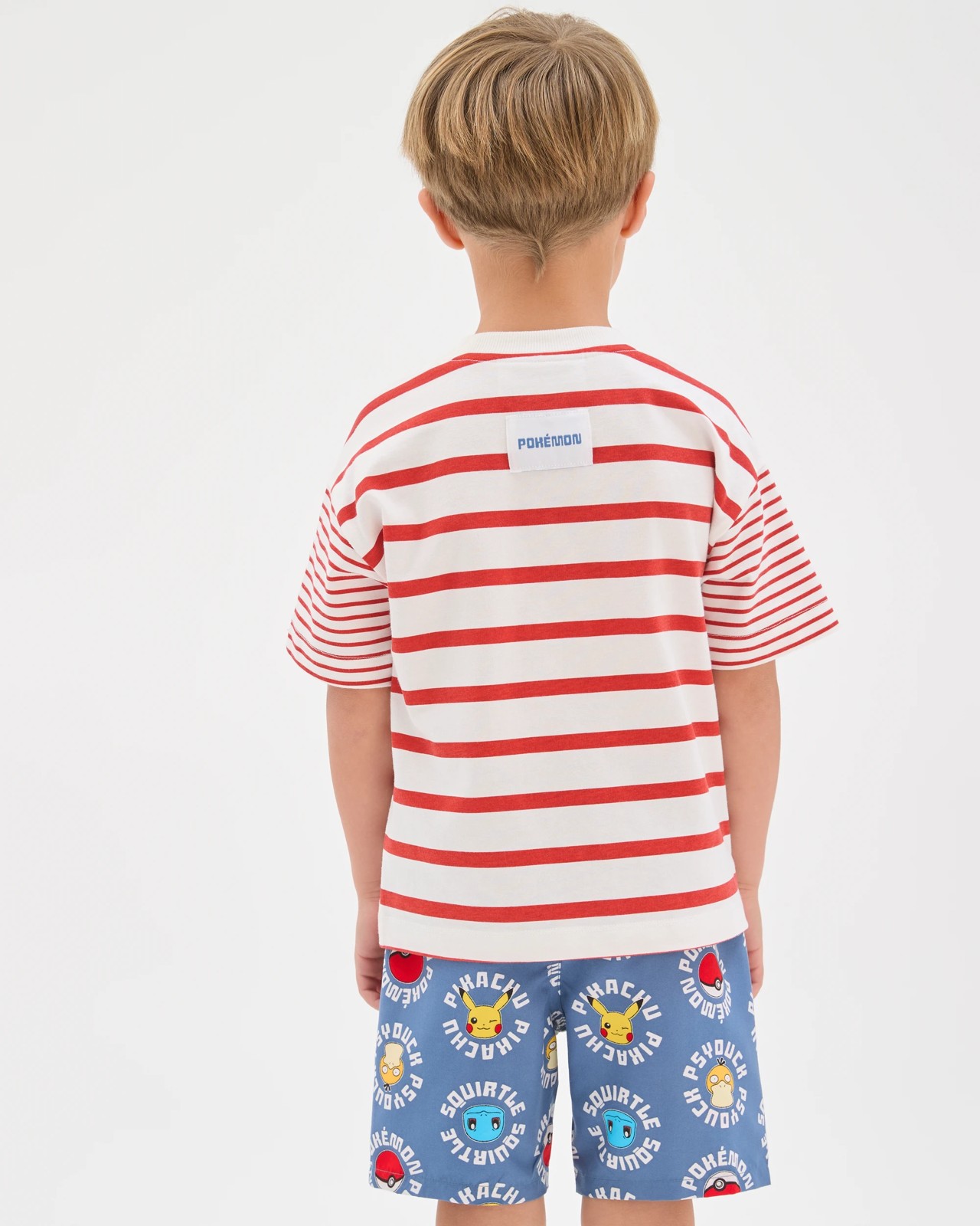 Pokemon Australian Cotton Squirtle Stripe T-Shirt 4 of 5