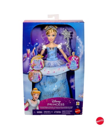 Mattel Disney Princess Enchanted Ballgown Cinderella Fashion Doll