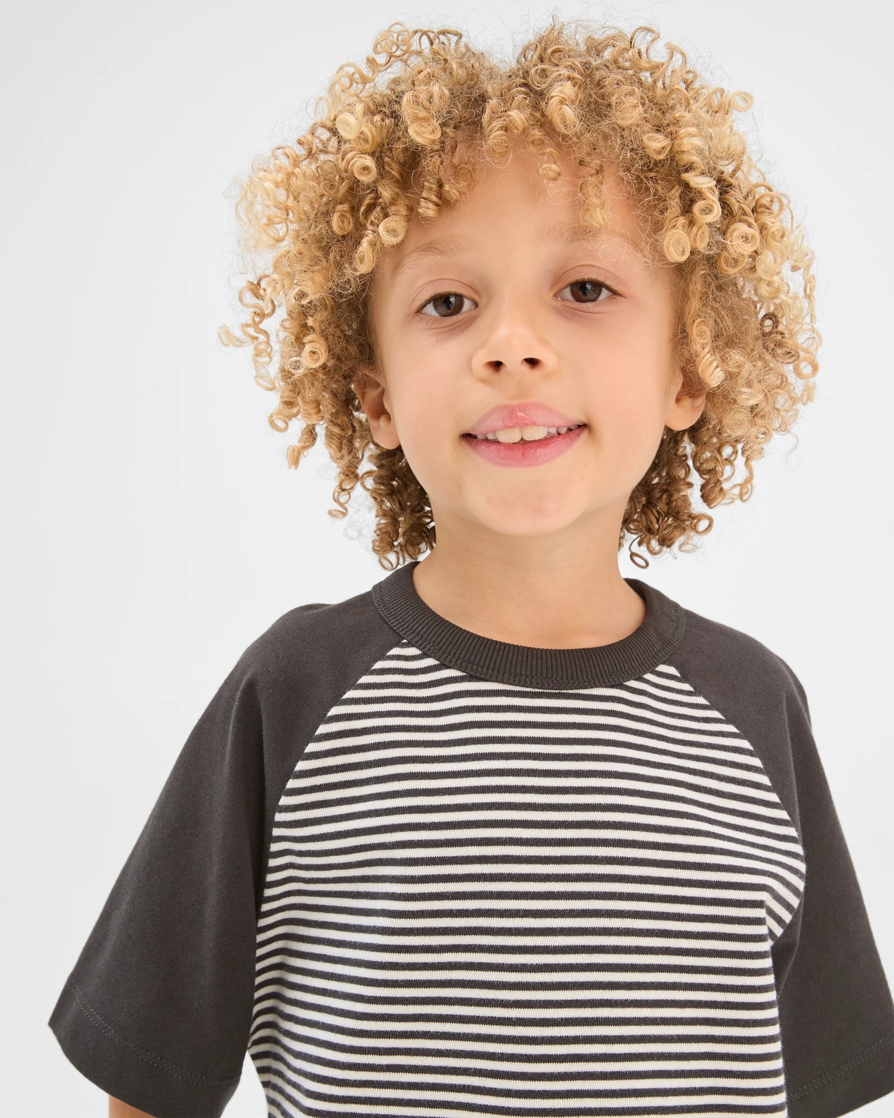 Australian Cotton Raglan Sleeve Oversized Heavyweight T-Shirt - Phantom 5 of 5