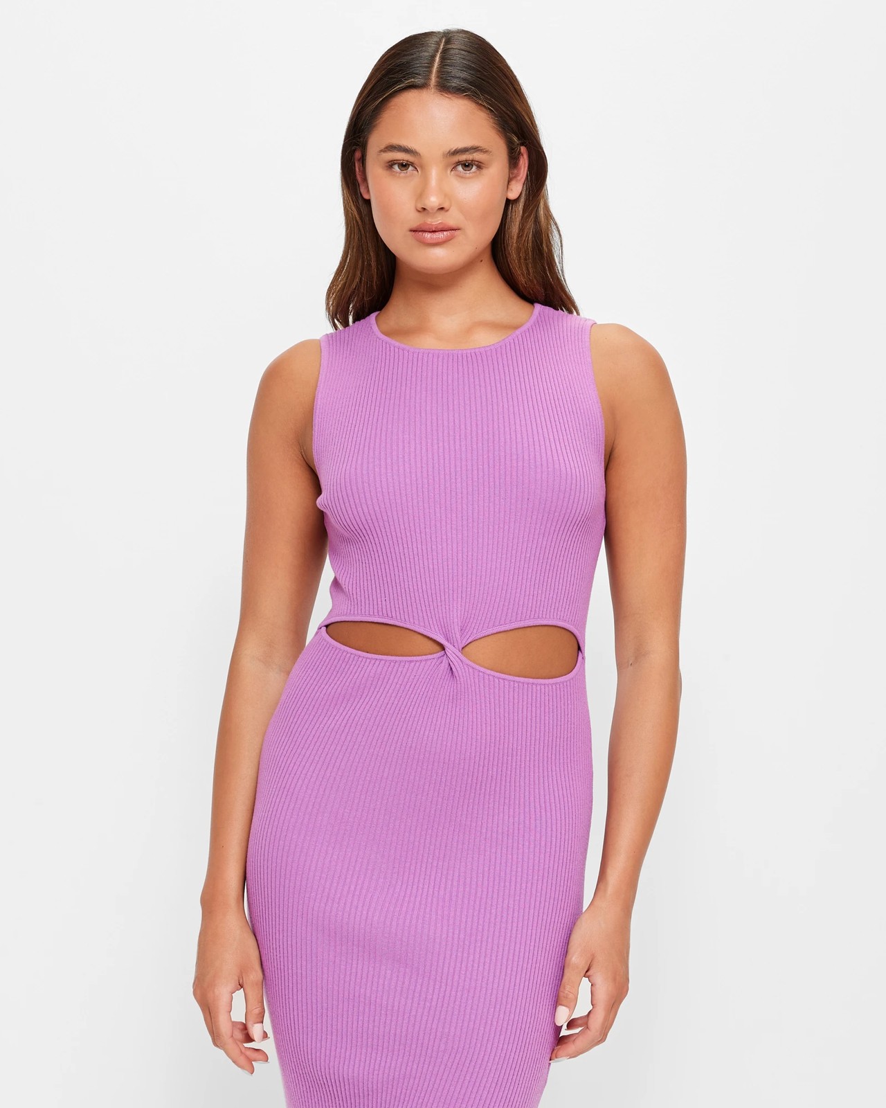 Twist Waist Knit Midi Dress - Lily Loves 2 of 5