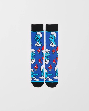 Swag Smurfs Crew Socks