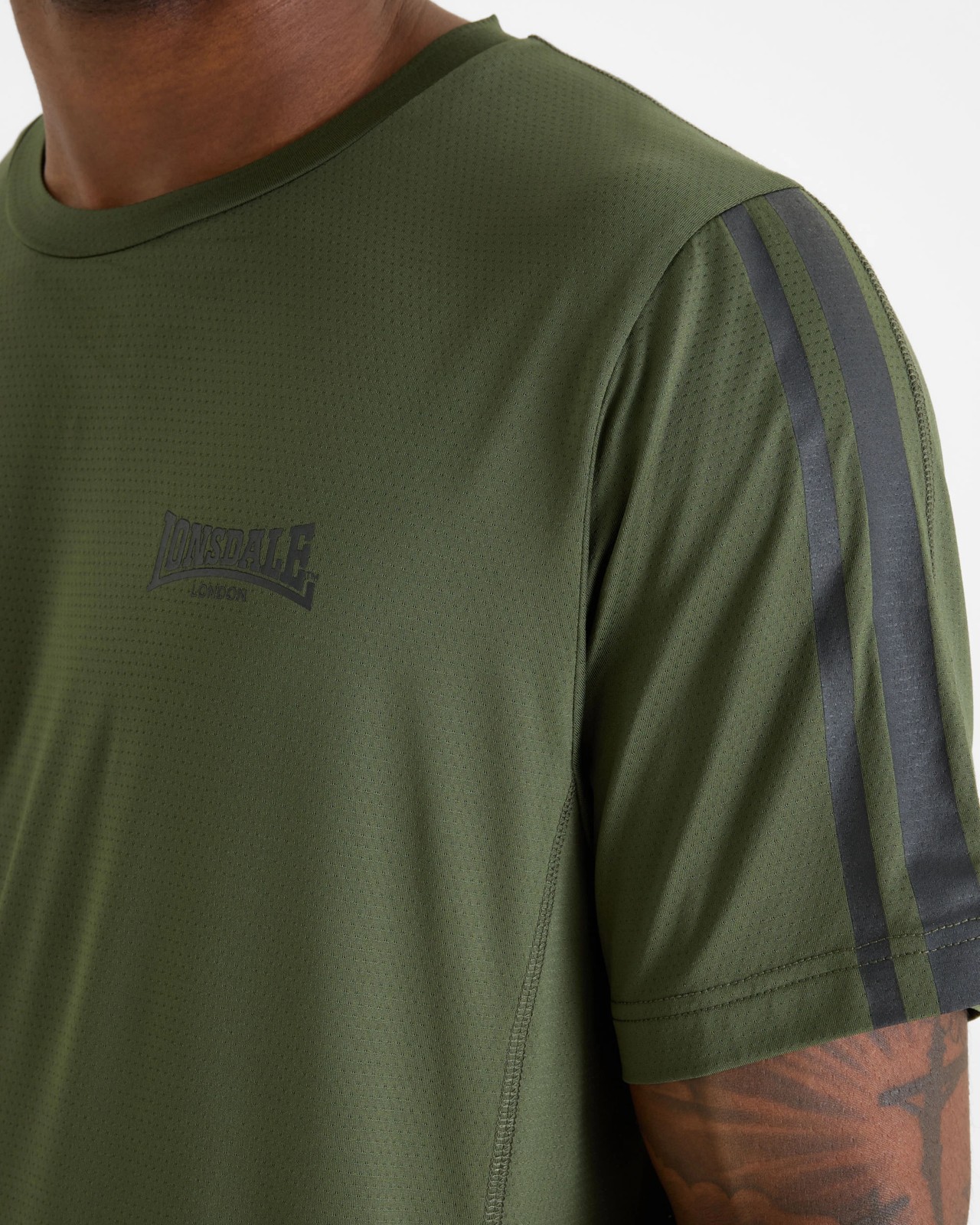 Lonsdale London Active T-Shirt - Olive 3 of 5