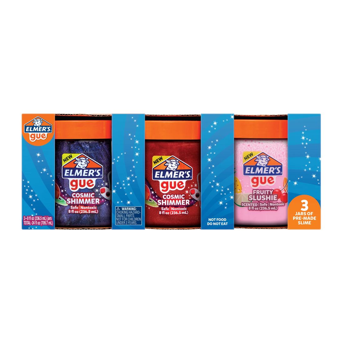 Elmer’s Gue Premade Slime Gue Variety Kit 3Pack Target Australia