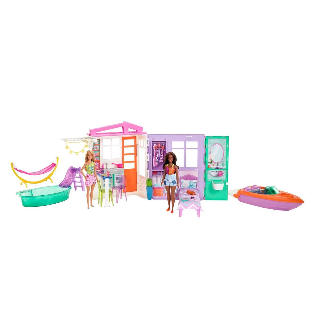 Barbie Holiday Fun Dolls, Playset and Accessories Target Australia