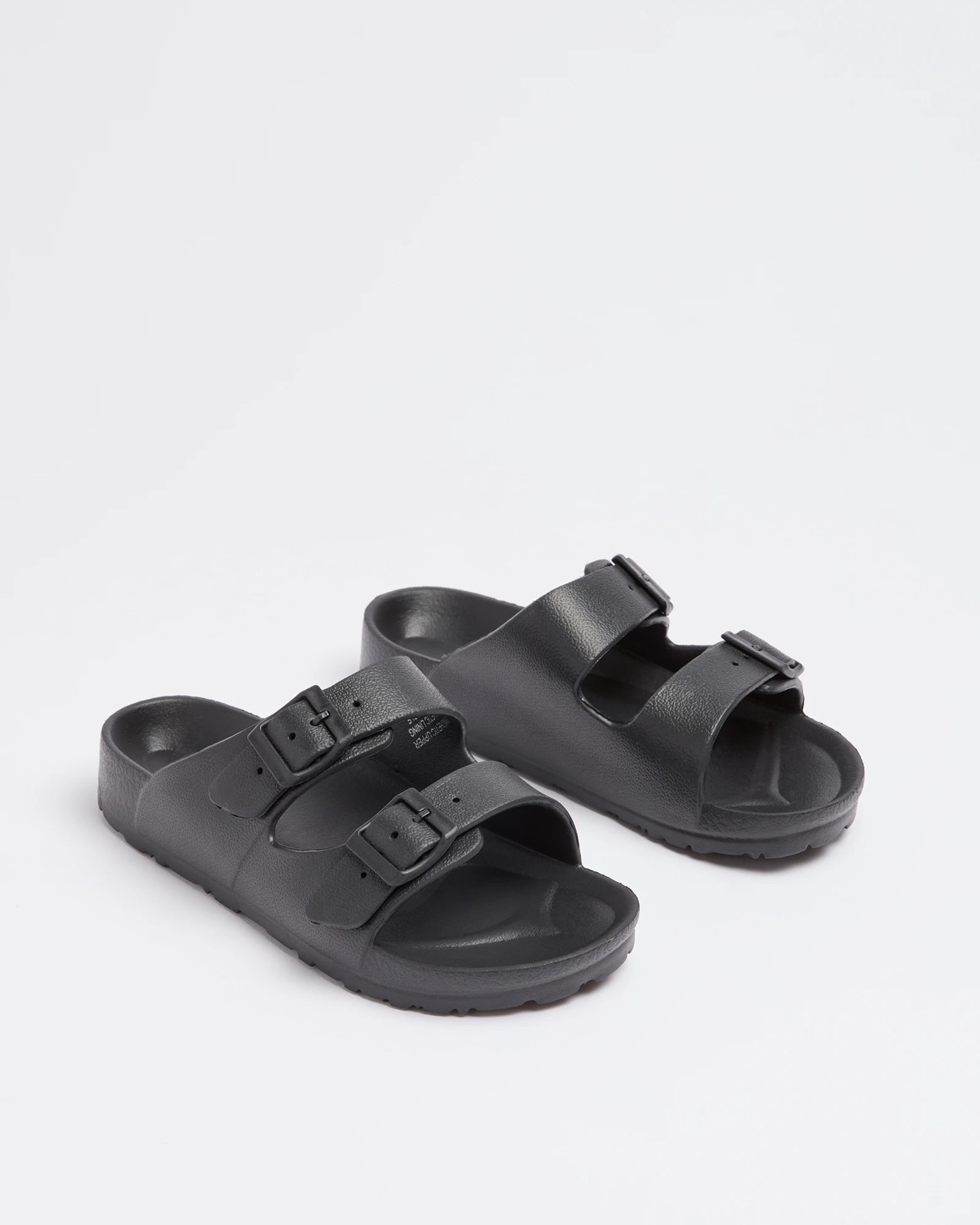 Kids Youth EVA Double Buckle Sandals | Target Australia