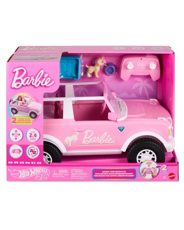 Hot Wheels RC Barbie Ford Bronco RC Playset