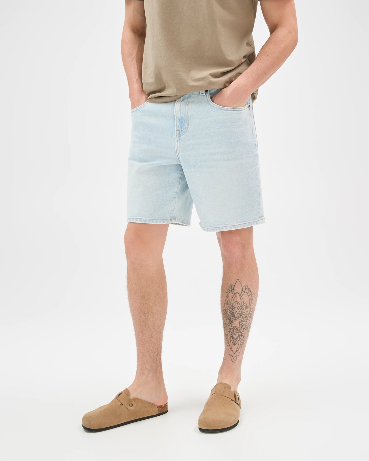 Denim Shorts - Light Blue 4 of 6