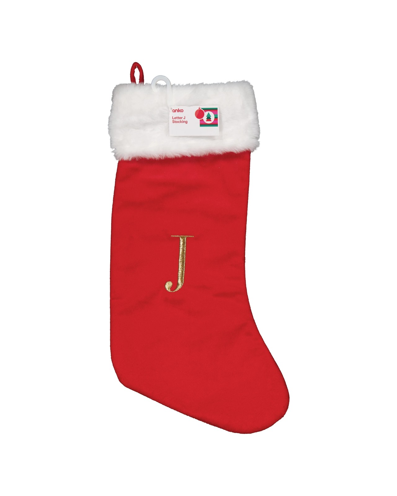 Anko Letter J Stocking 4 of 4