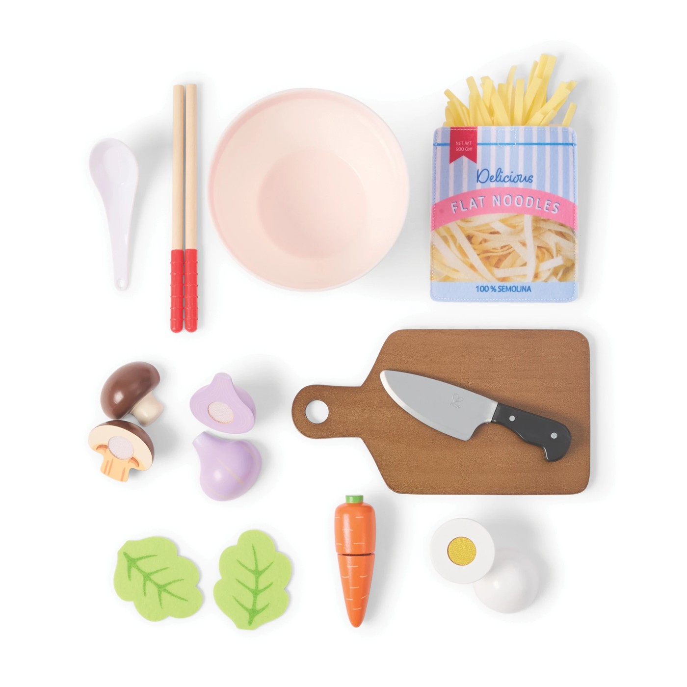 33 Piece Wooden Noodle Set 5 of 6