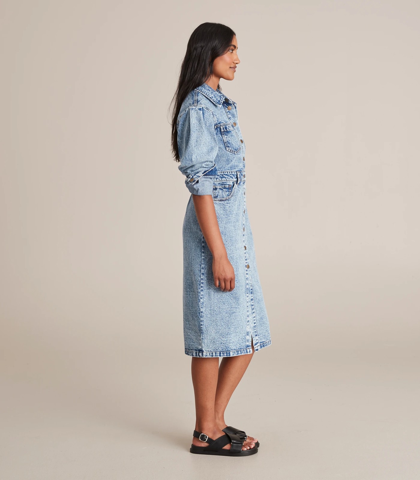 Denim best sale dress 20