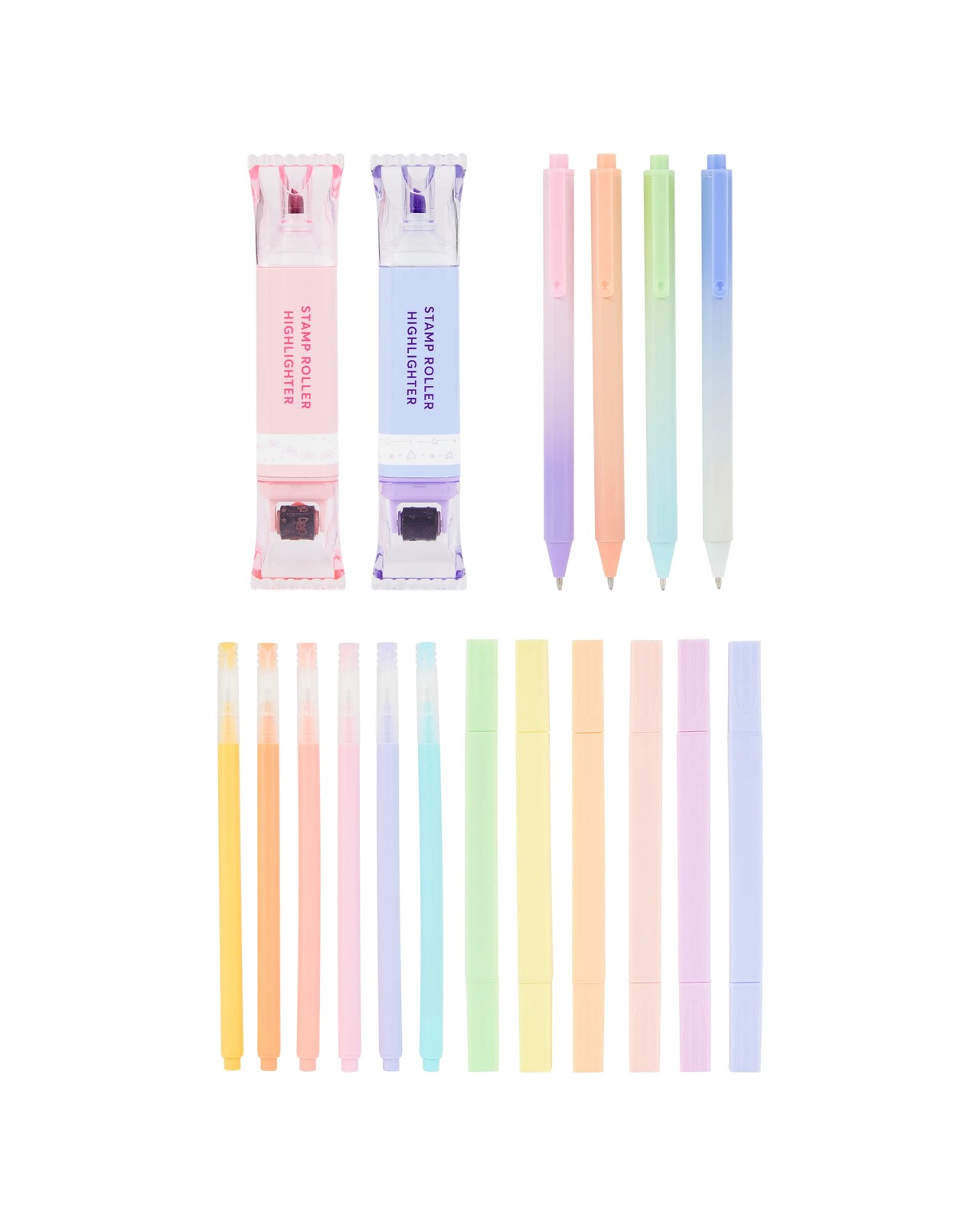 Anko 18 Pack Pastel Pen and Highlighter Set 3 of 6