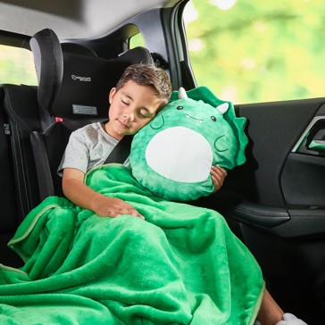 Anko 2 in 1 Dino Travel Blanket and Pillow