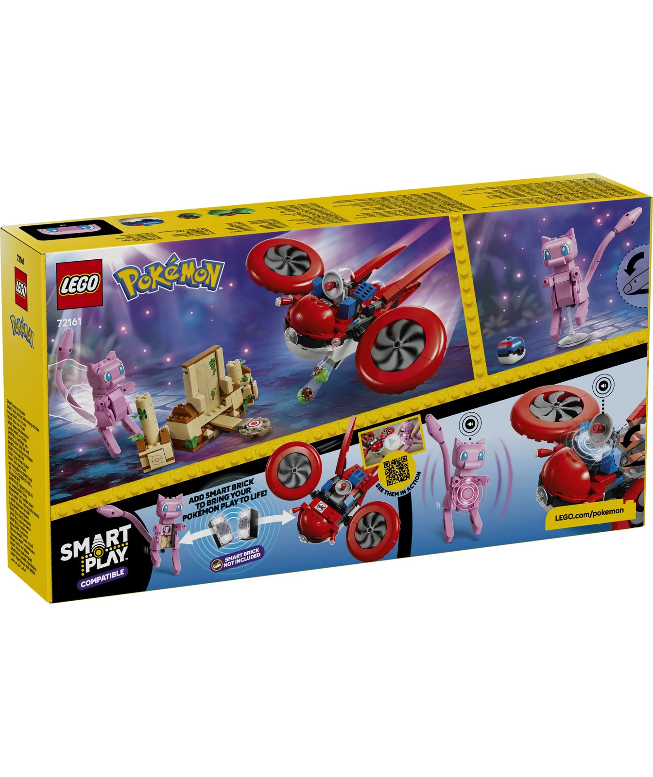 Pre-Order LEGO® Pokemon SMART Play: Drone Search for Mythical Mew 72161 6 of 6