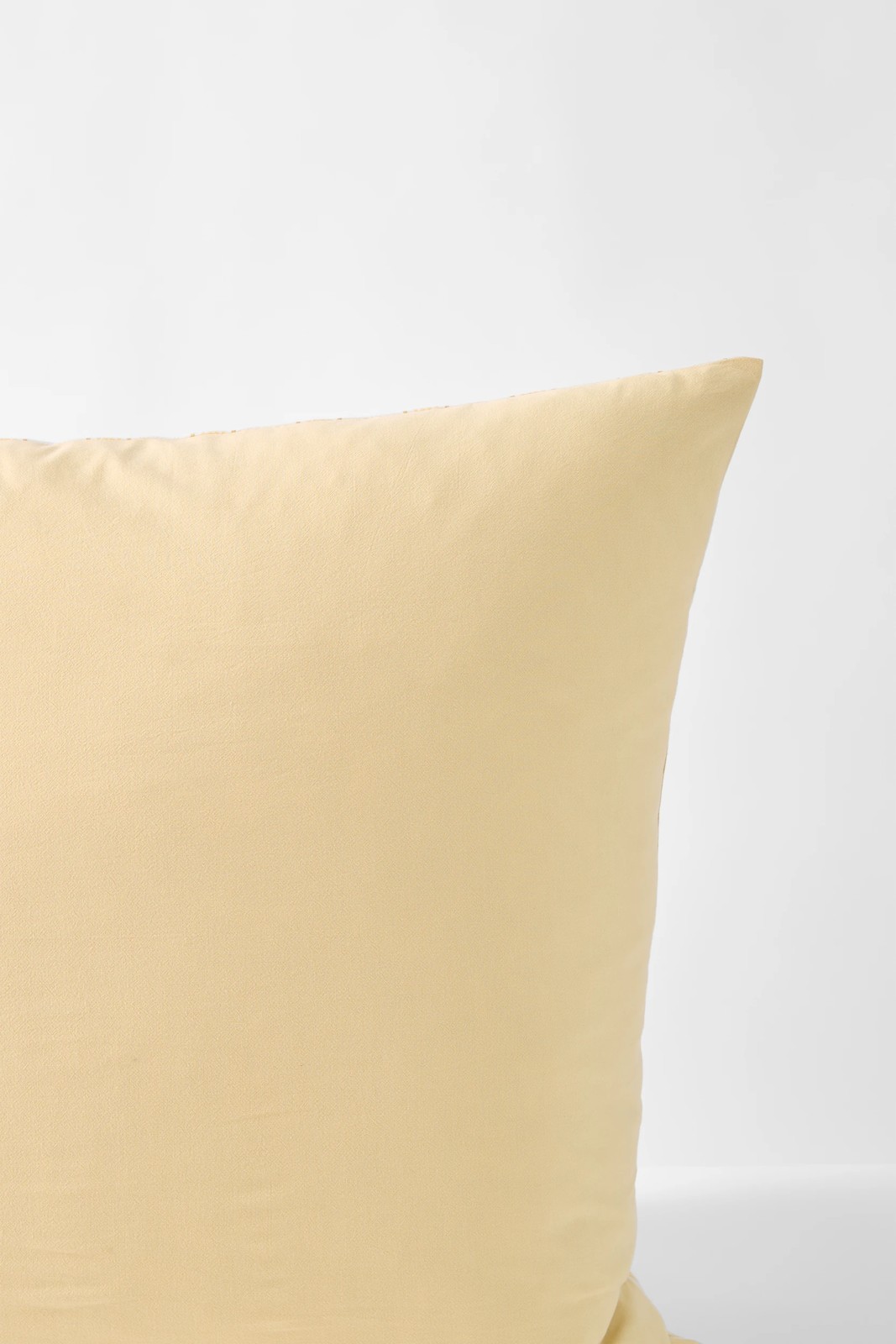 Arlo Cotton Stonewash European Pillowcase - Sunlight 4 of 5