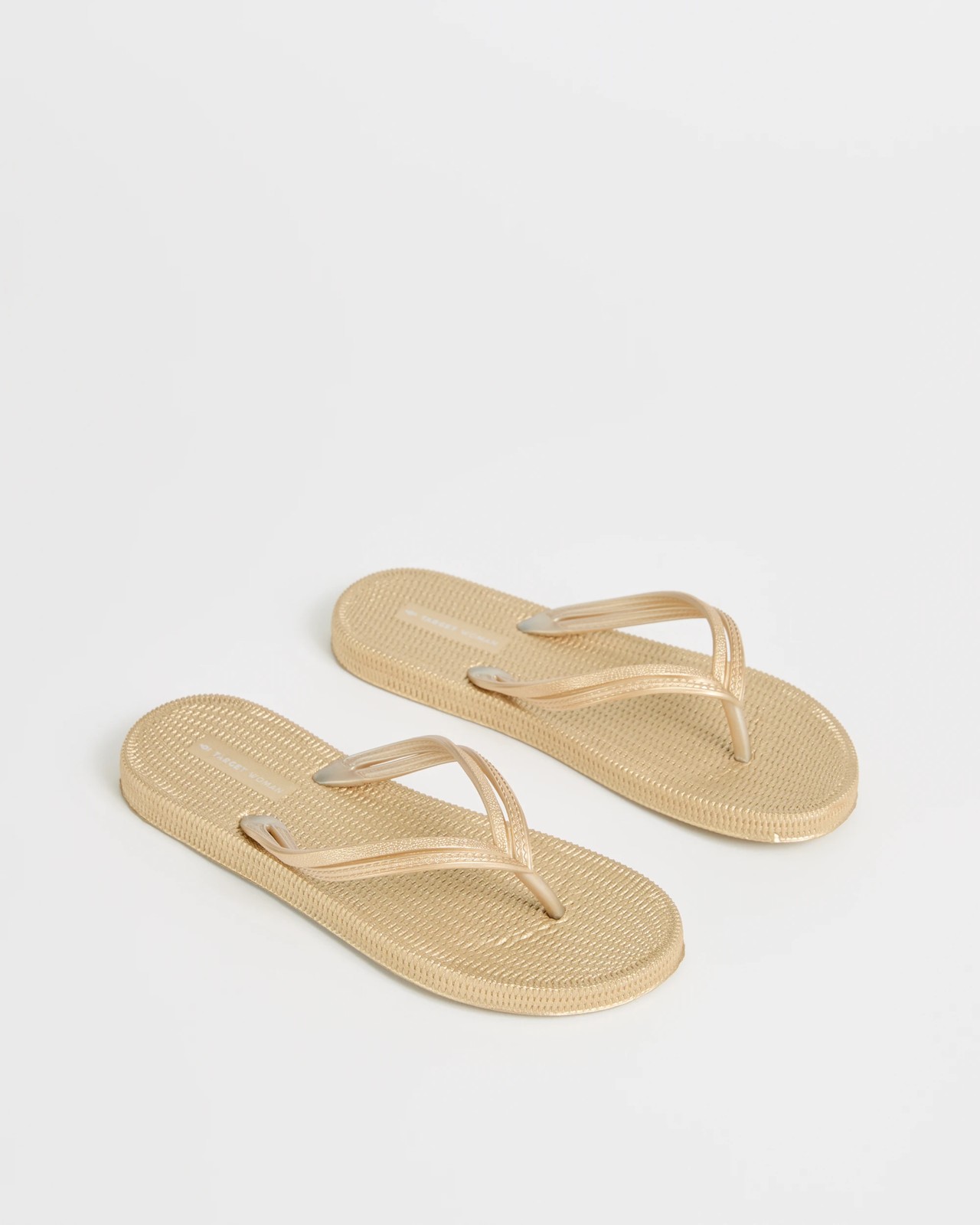 Textured Thongs - Gold 2 of 3