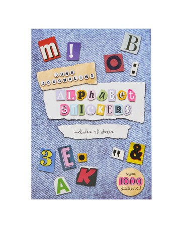 Anko 18 Pack Junk Journal Sticker Pad