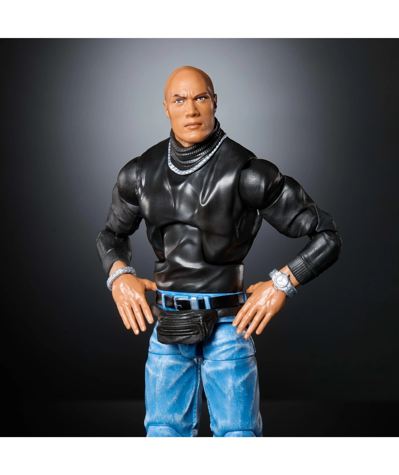 WWE Elite Collection The Rock Action Figure & Accessories 6 of 6