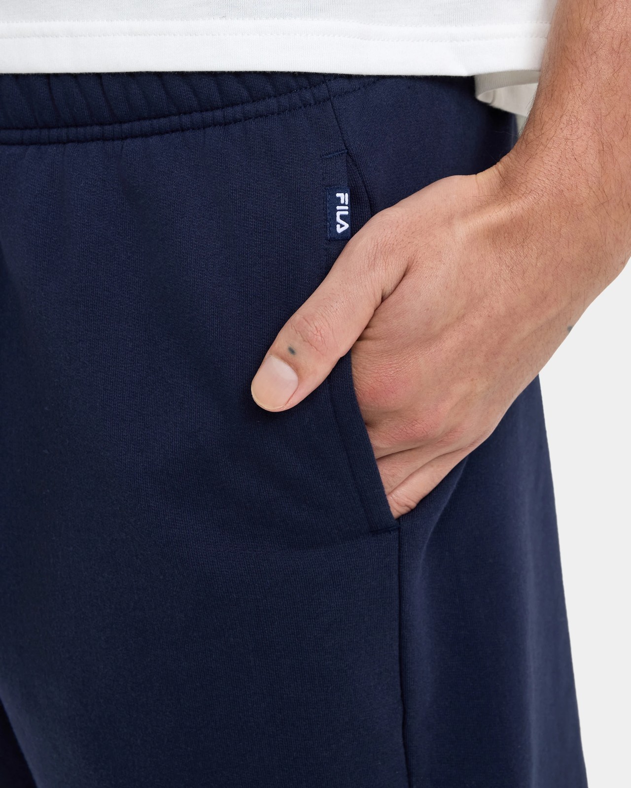 Fila Carlo Fleece Shorts - Navy 5 of 5