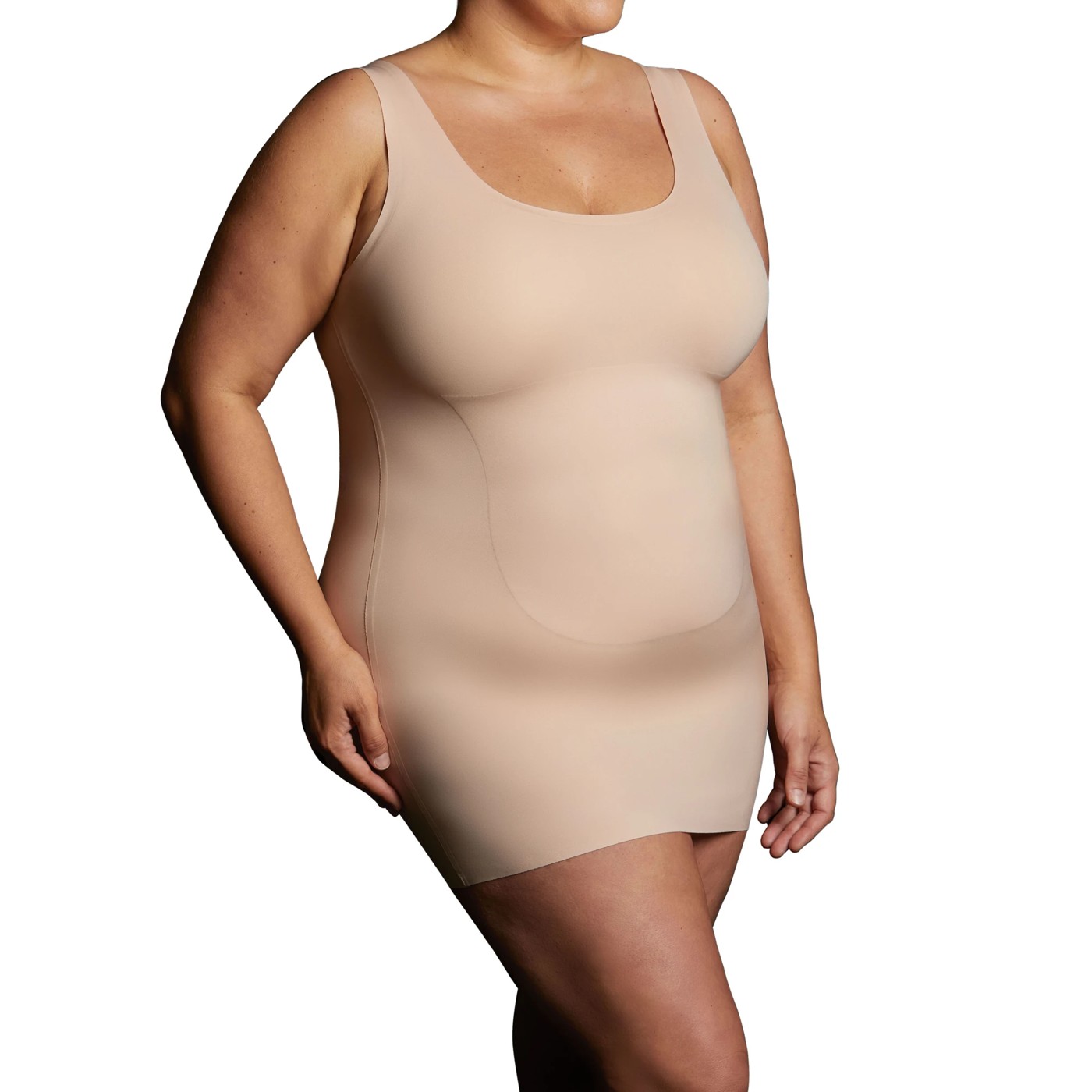 Ambra Killer Figure Strapless Slip Nude/Bare : : Clothing,  Shoes & Accessories