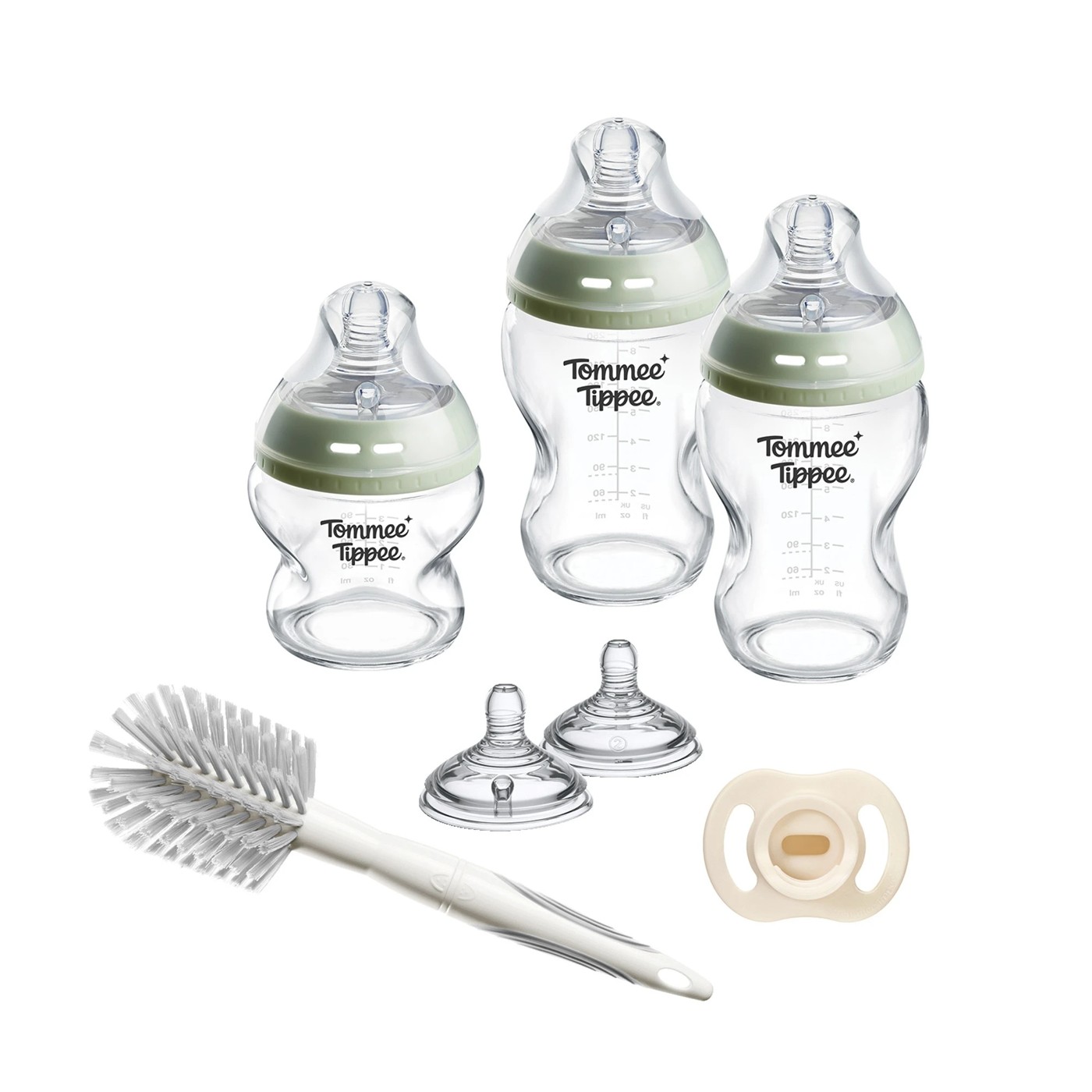 Tommee Tippee Natural Start® 3 Pack Glass Bottles Set 2 of 6