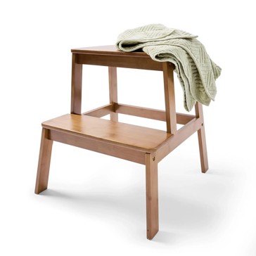 Anko Walnut Look Step Stool
