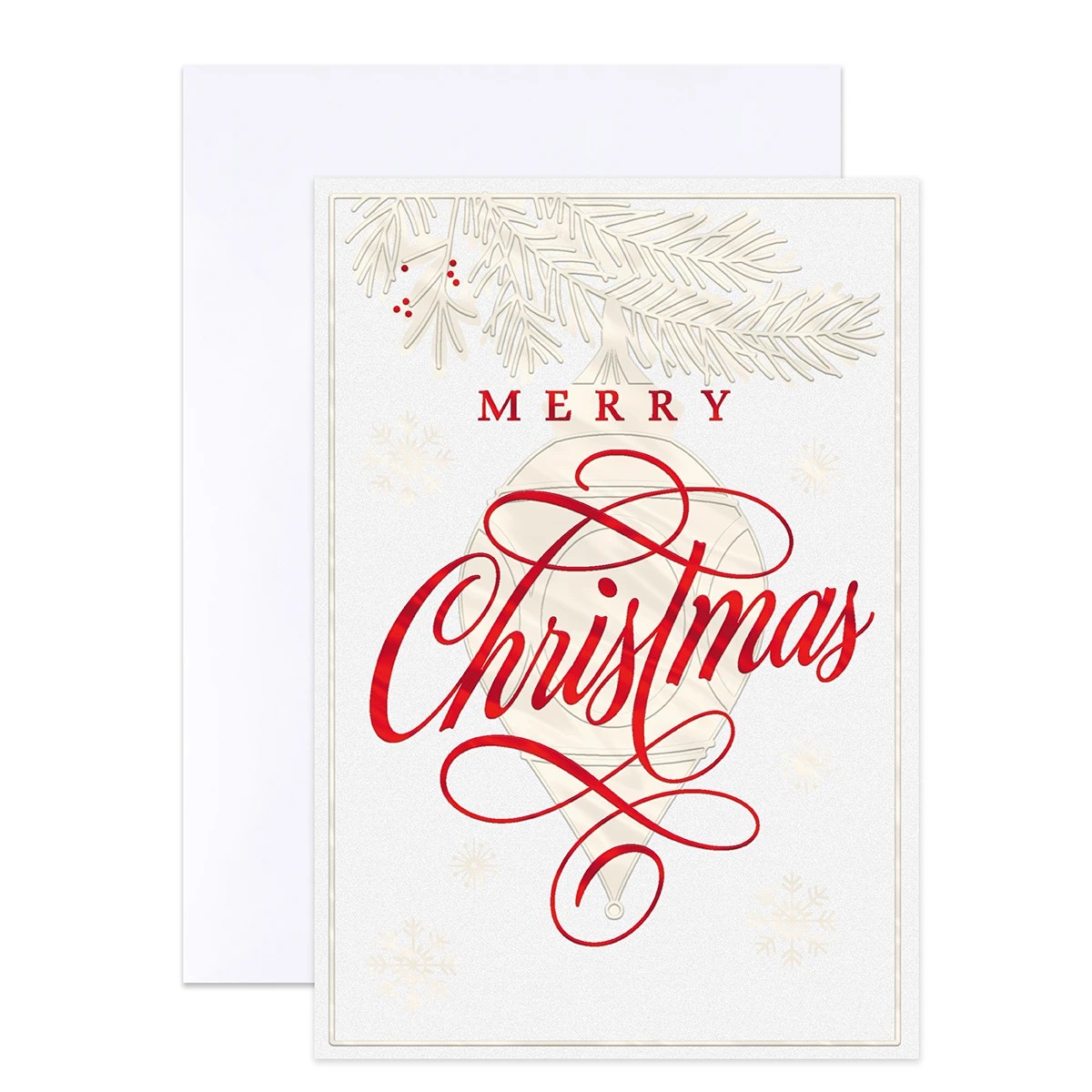 10 Pack Hallmark Boxed Christmas Cards - Text and Santa 3 of 5