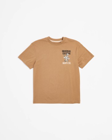 Australian Cotton Loose Fit Print T-shirt