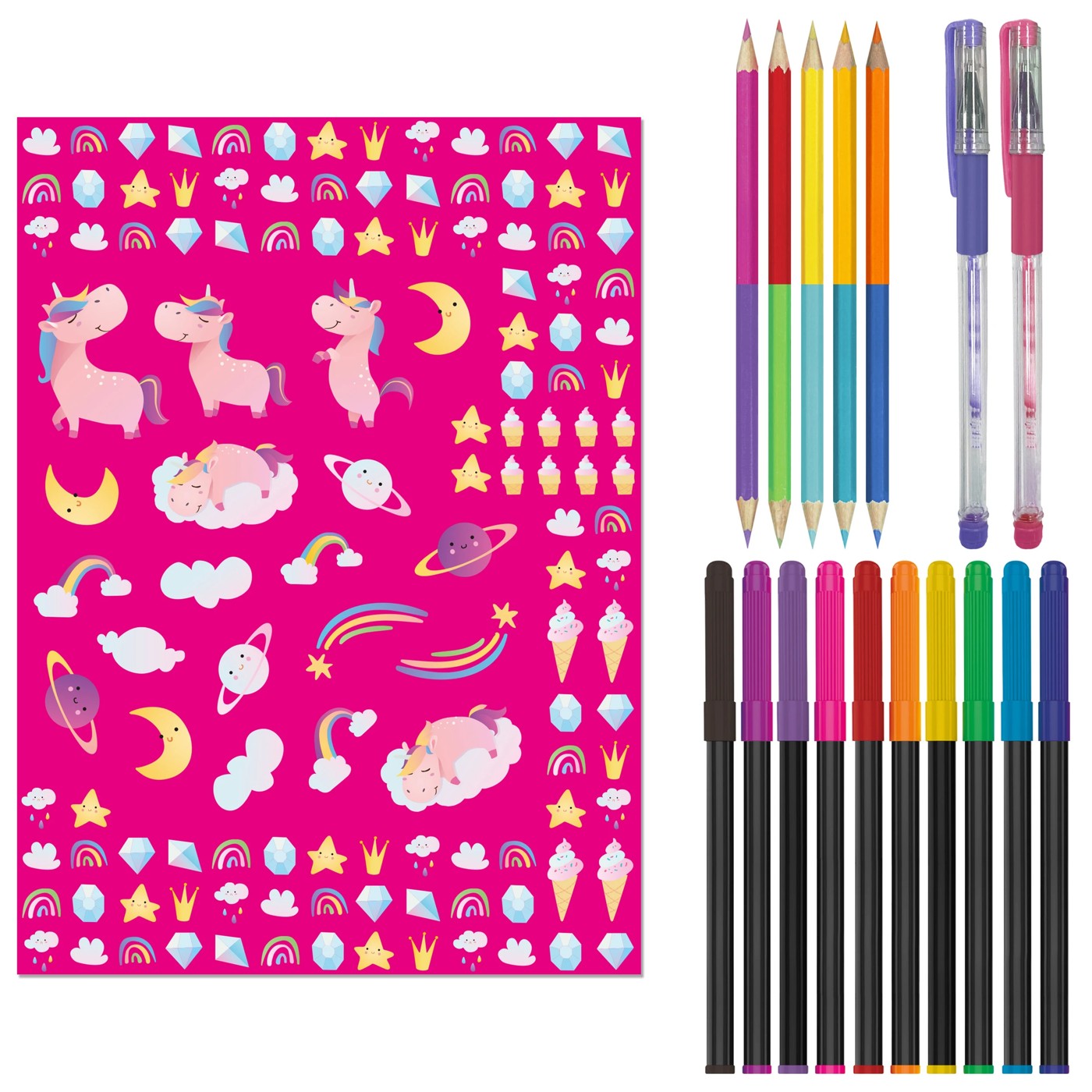 Colour and Carry Magical Unicorn Activity Case - Book 2 of 5