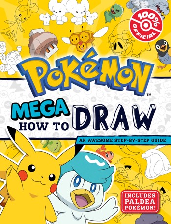 Pokemon: Mega How To Draw - Book