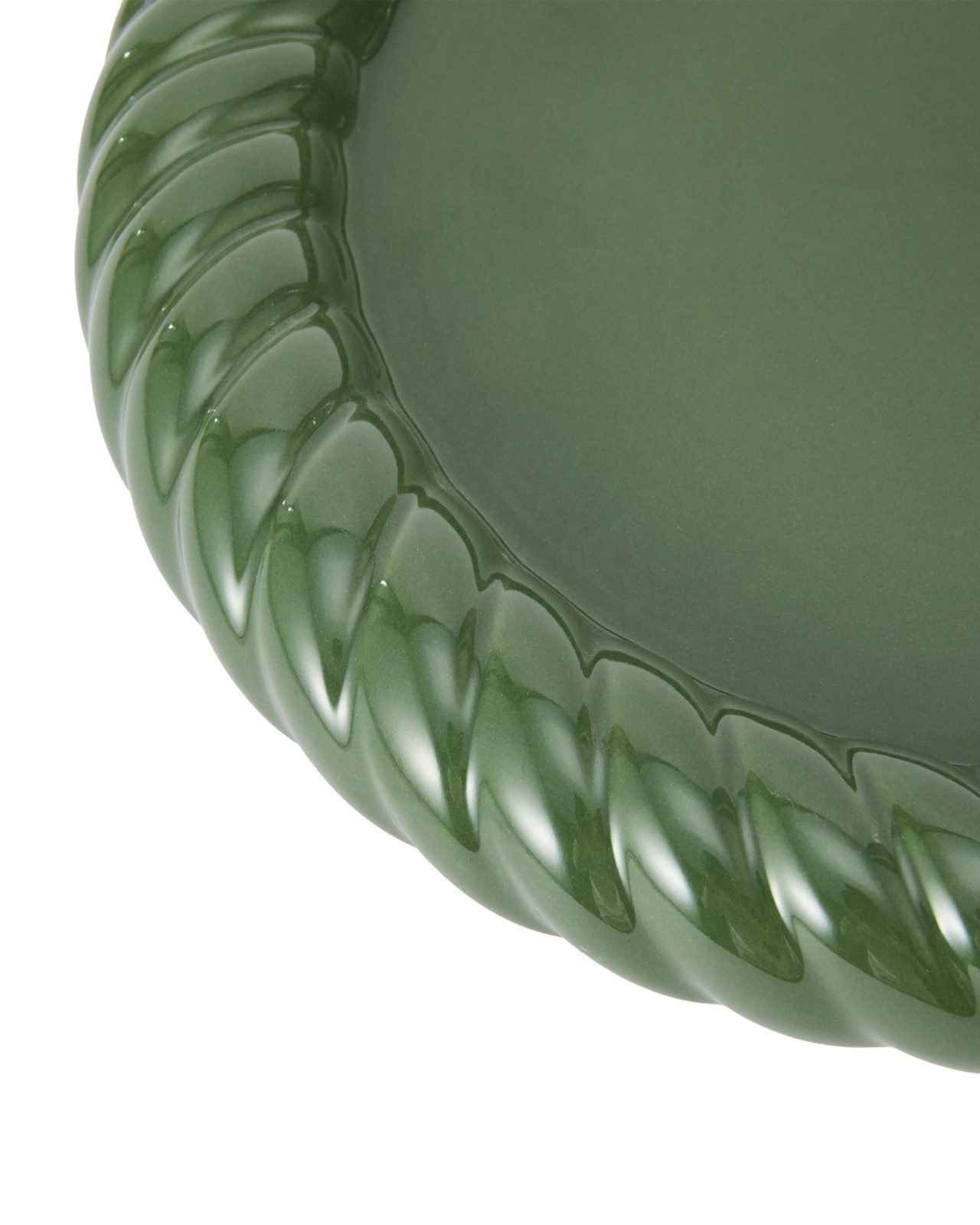 Anko Green Twist Edge Decor Tray 3 of 3